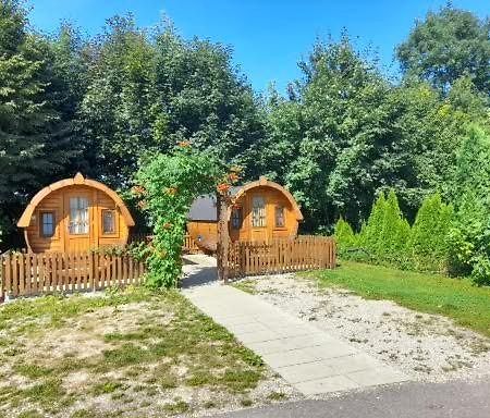 Schlaffass-Camping Gutshof Donauried 군즈부르크 외부 사진